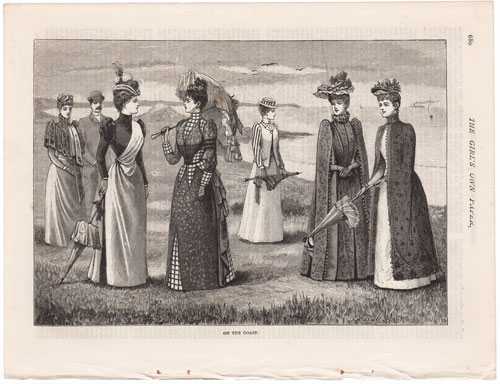 original engravings from The Girl's Own Paper (1888-1890)